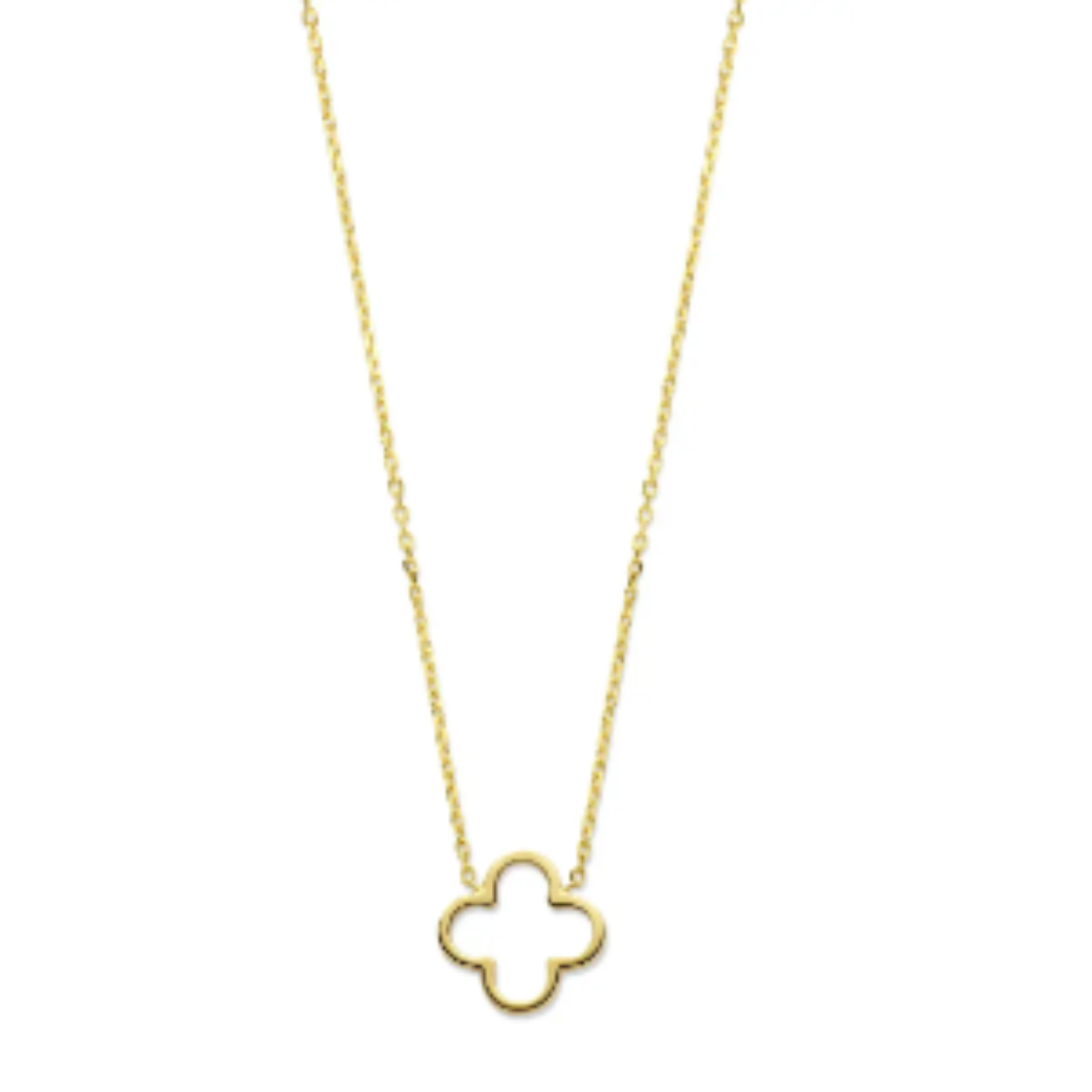 ICONIC LUCKY CLOVER NECKLACE 1 CLOVER