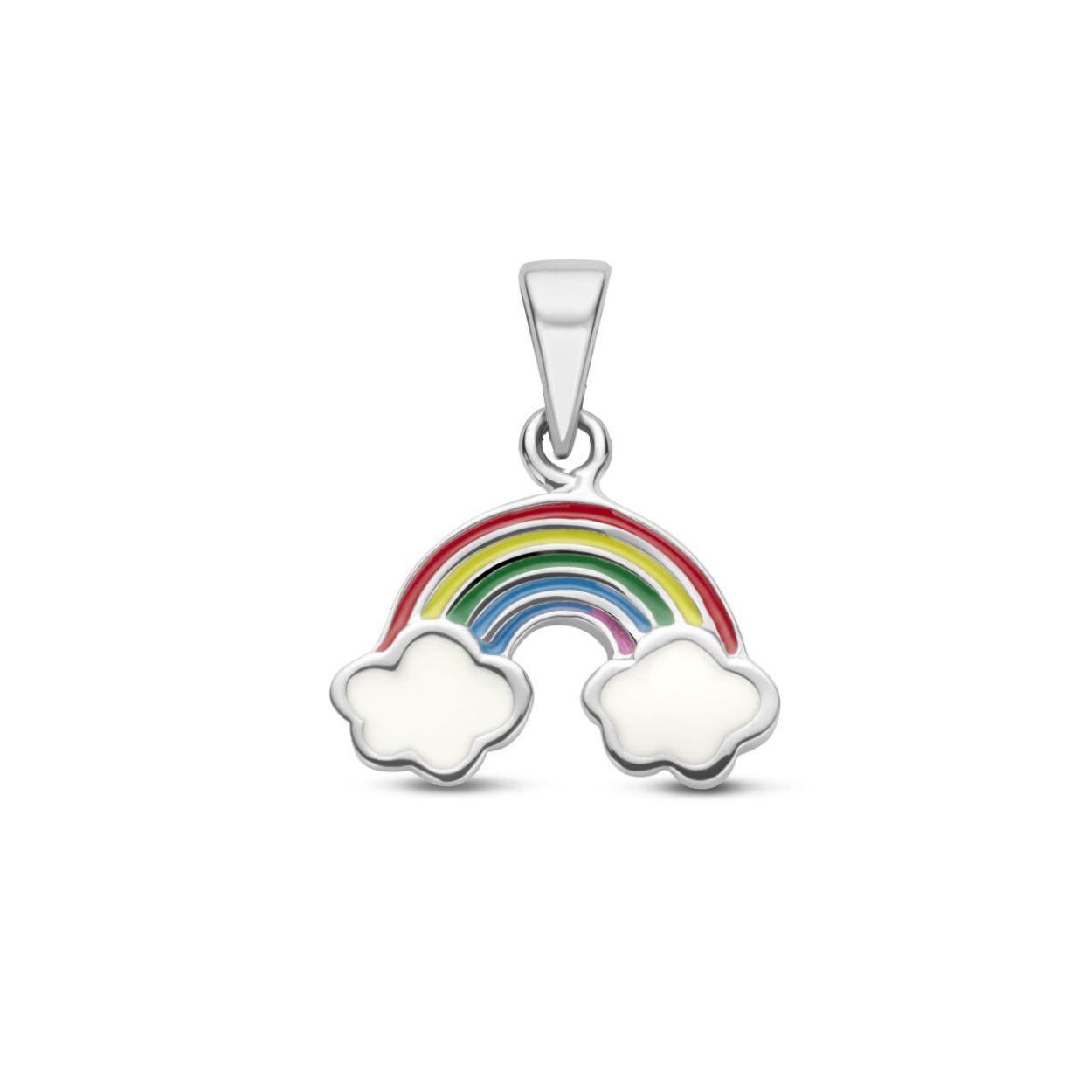 zilv regenboog hanger