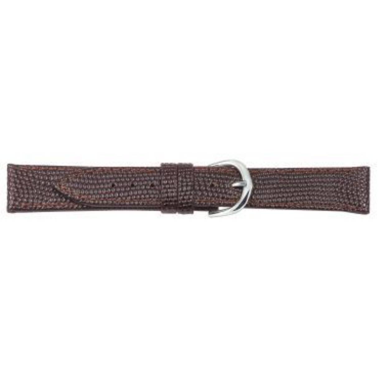 Horlogeband leder 20mm bruin