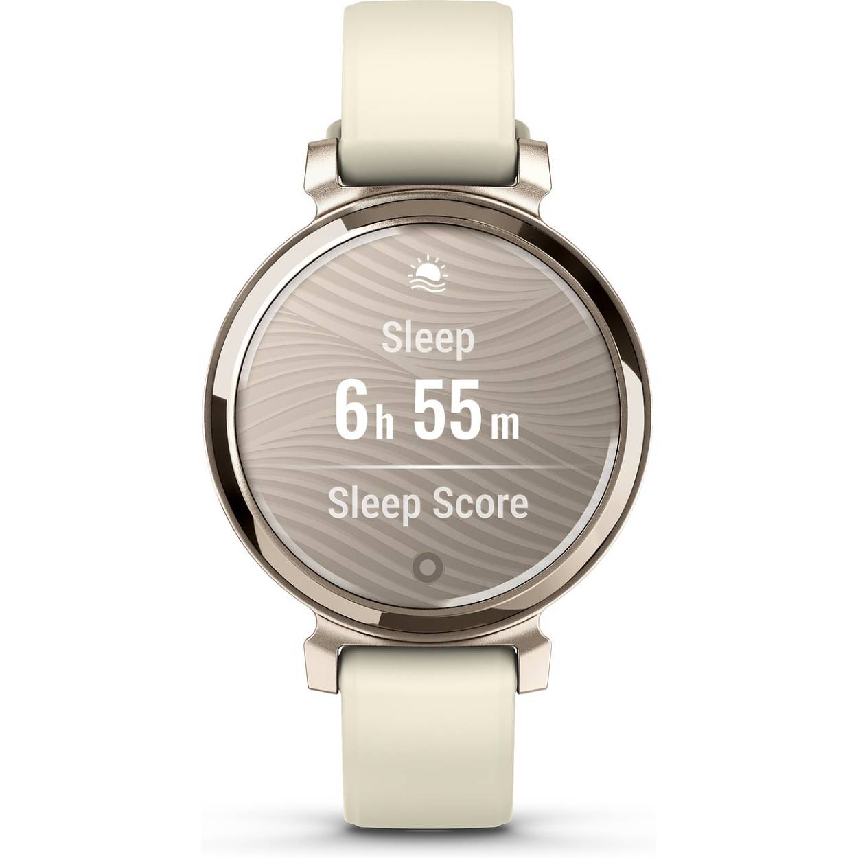 Garmin smartwatch, Lily 2 Cream Gold met Coconut sil.
