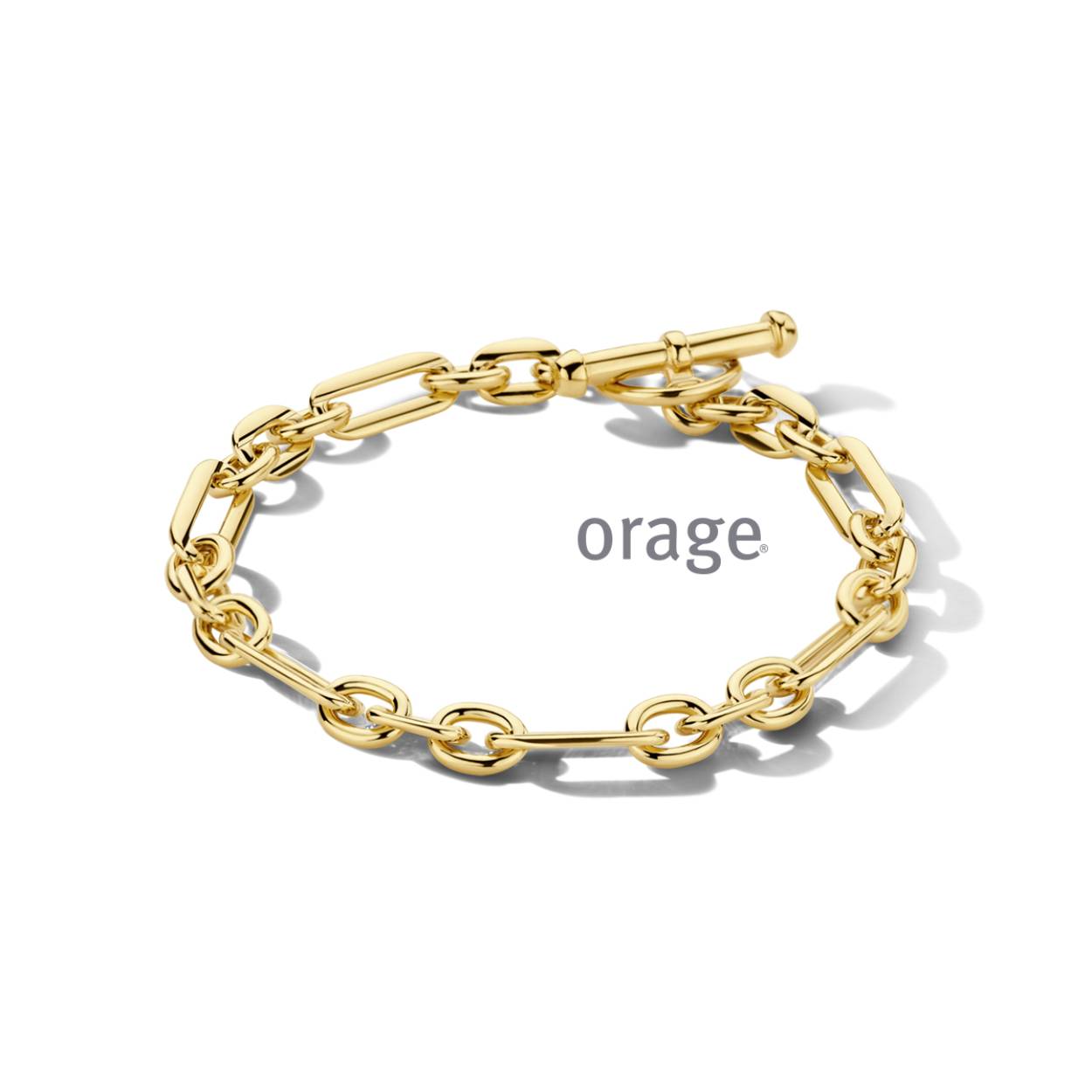 Orage collier verguld voor dames