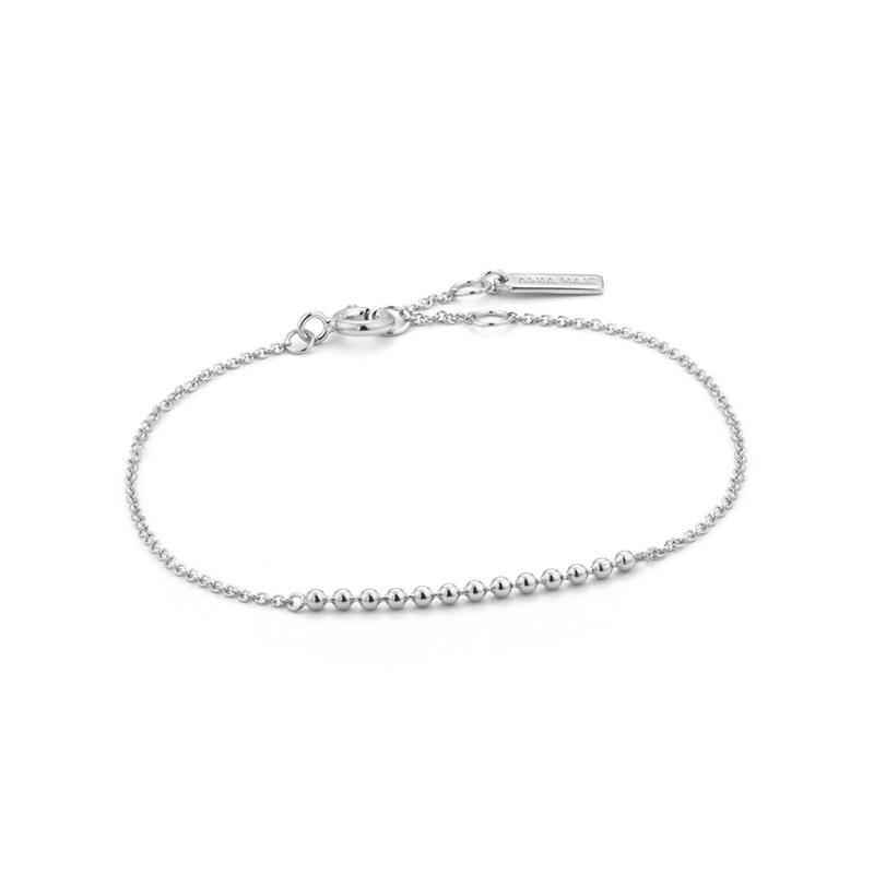 B002-01H Ania Haie Modern Multiple Balls - Bracelet | Zilver