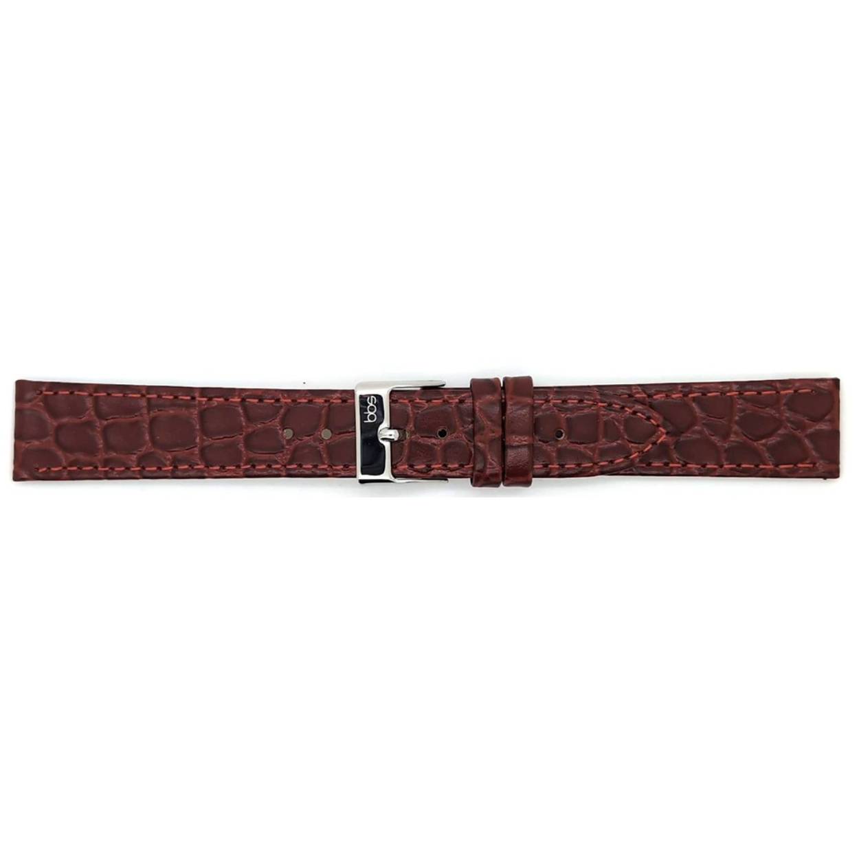 00087000-03-14 donker bruine lederen band 14MM