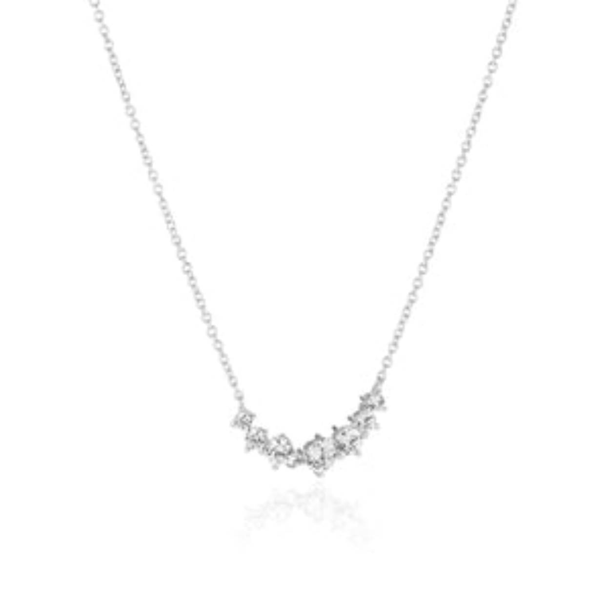 NECKLACE BELLUNO PICCOLO - WITH WHITE ZIRCONIA