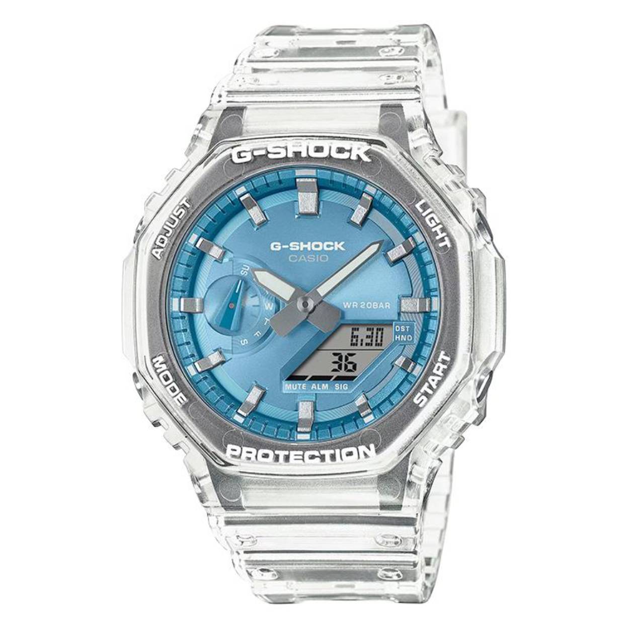 G-Shock Classic Style GA-2100BM-7A2ER Bright Metallic Horloge