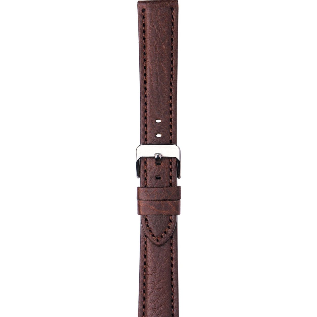 Een mooie horlogeband van het merk Condor gemaakt van leer. De kleur van deze horlogeband is bruin. De breedte is 20mm.