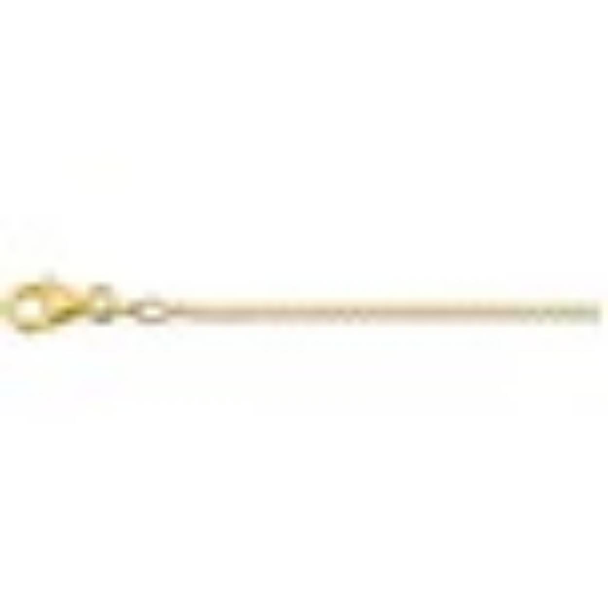 Geelgouden collier met gourmet schakel.1.8mm breed en 50 cm lang