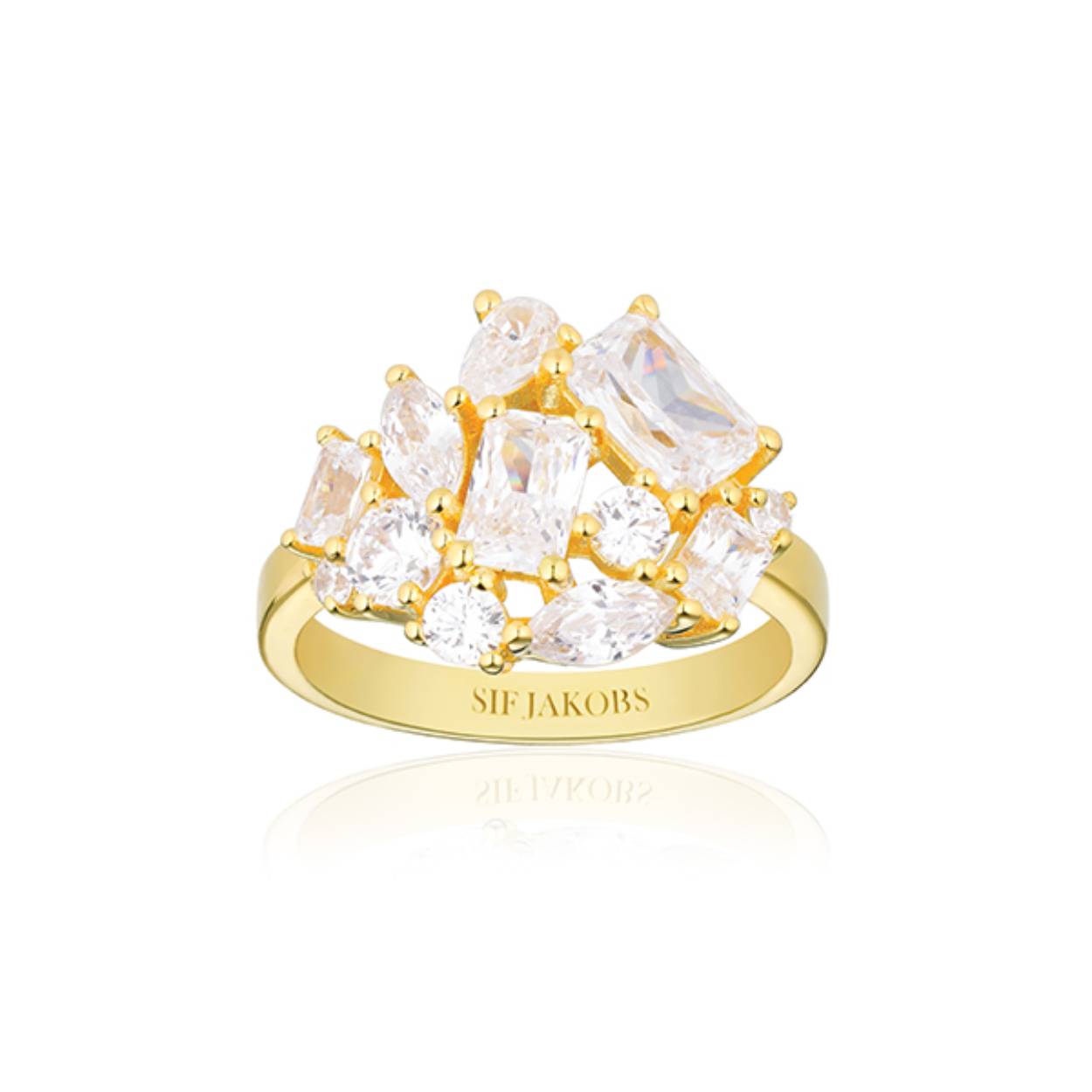 Dit is een ring van het merk Sif Jakobs gemaakt voor dames.
De specificaties zijn als volgt:
Ringmaat: 54