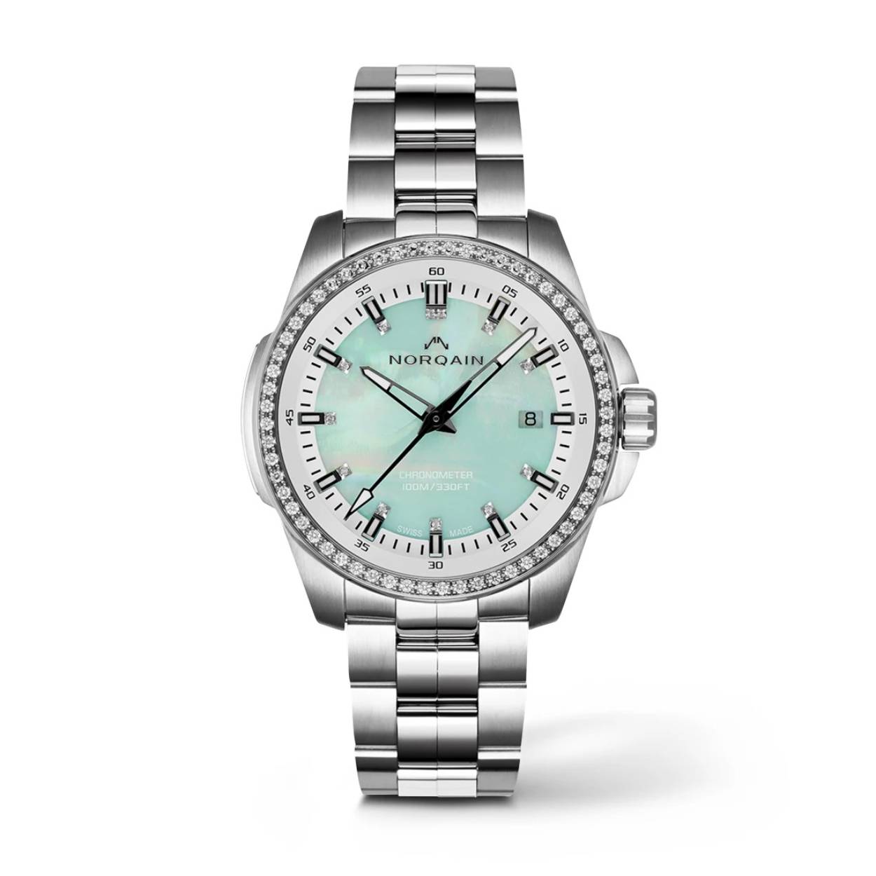 Elk Norqain horloge uitgerust met ETA of Sellita uurwerken wordt geleverd met een internationale fabrieksgarantie van twee jaar. Door lid te worden van de Norqainer club, kan deze garantie worden verlengd tot drie jaar.