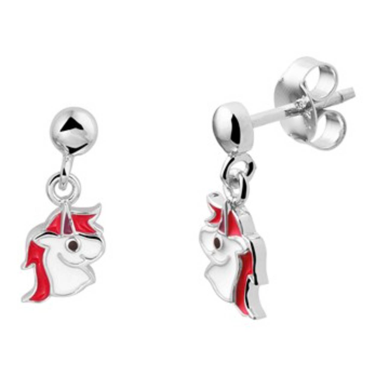 OORHANGERS ZILVER