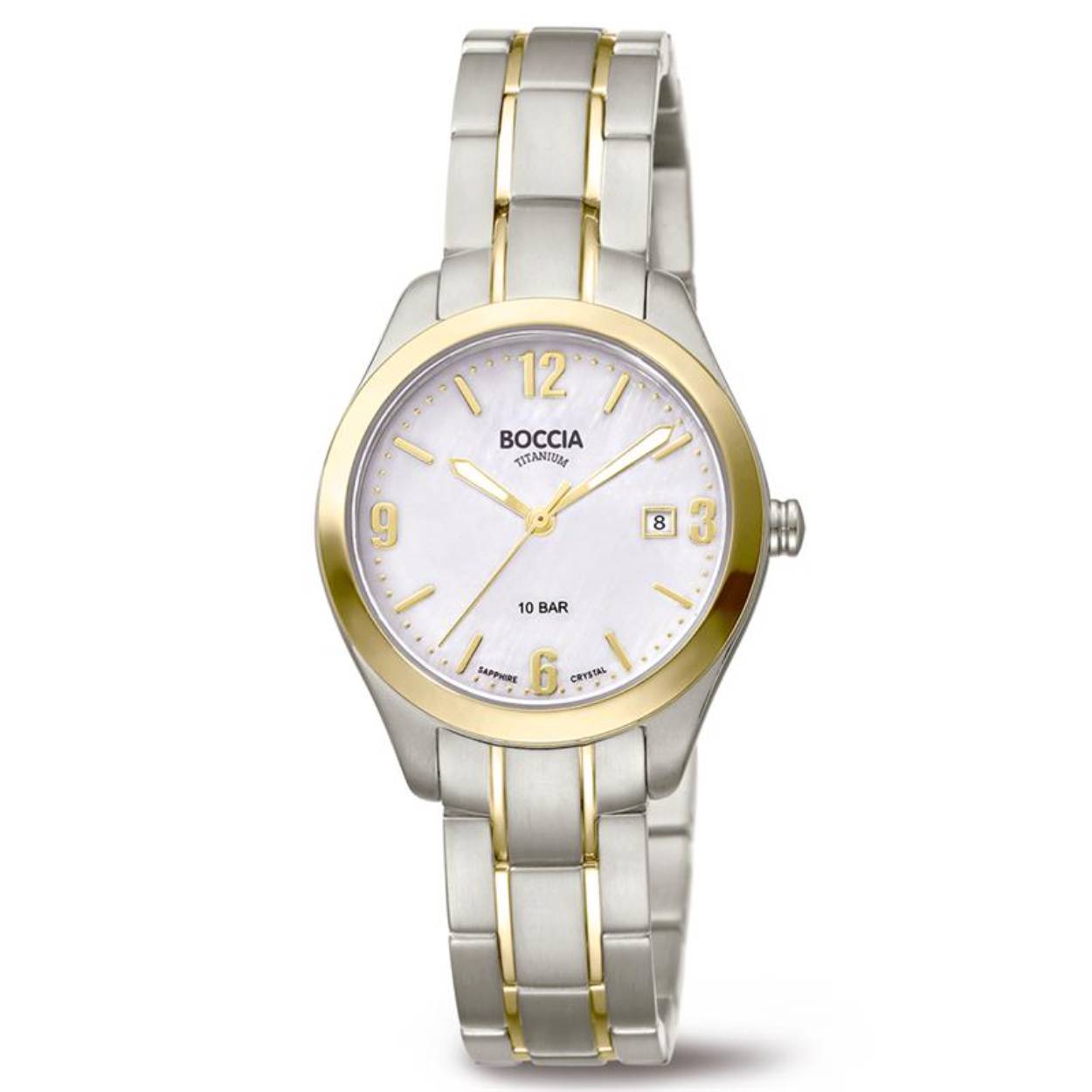 Boccia Titanium 3317.03 Dames Horloge 31 mm
