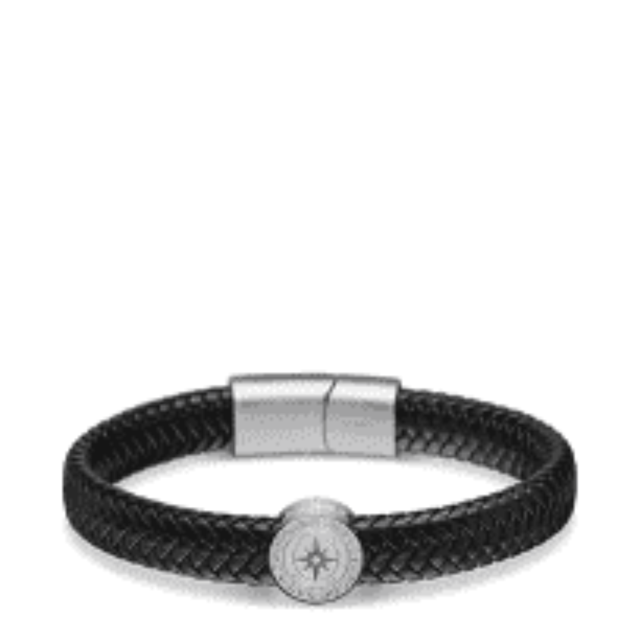 BERING LEREN ARMBAND ZWART 633-816-200