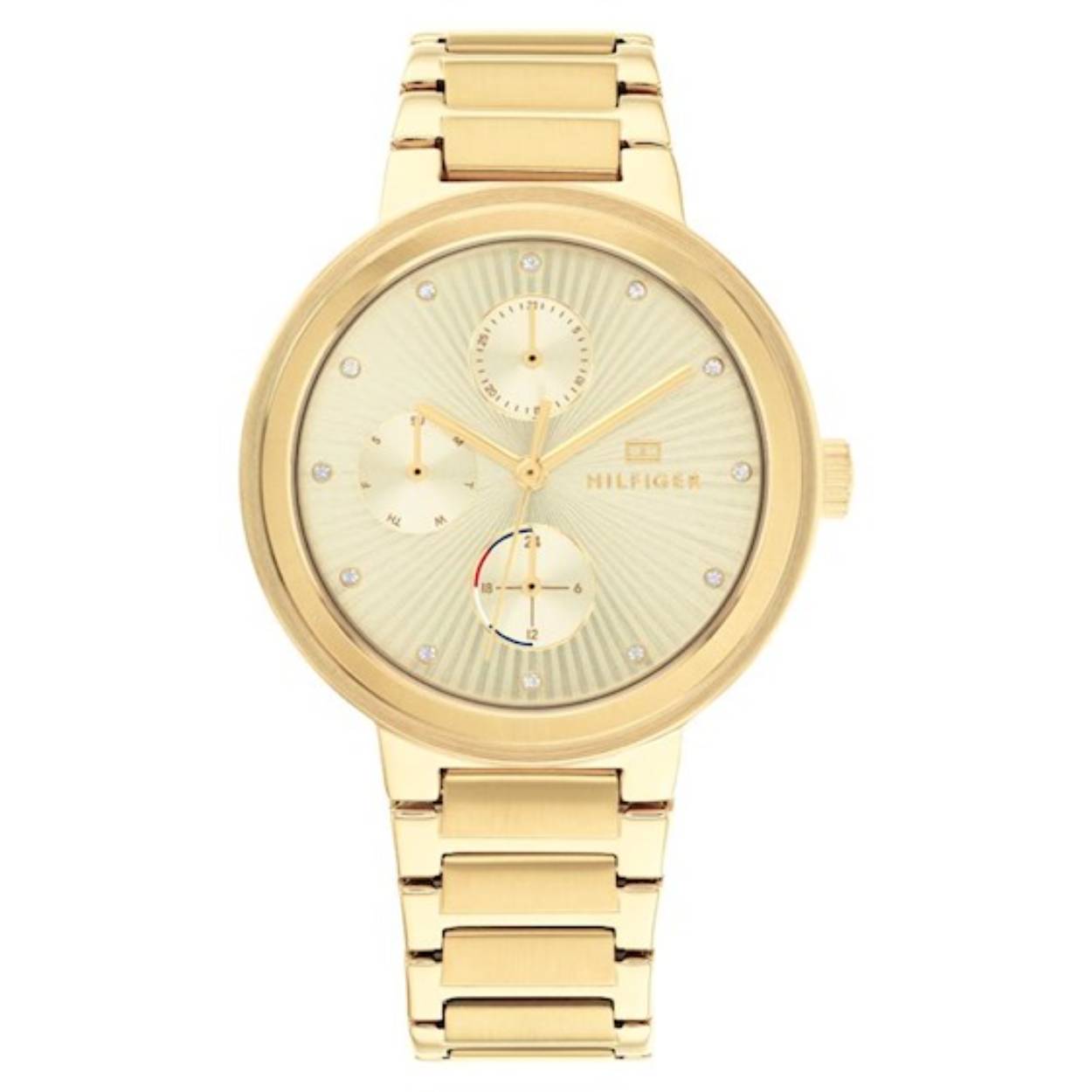 tommy Hilfiger horloge model Joy goudkleurig