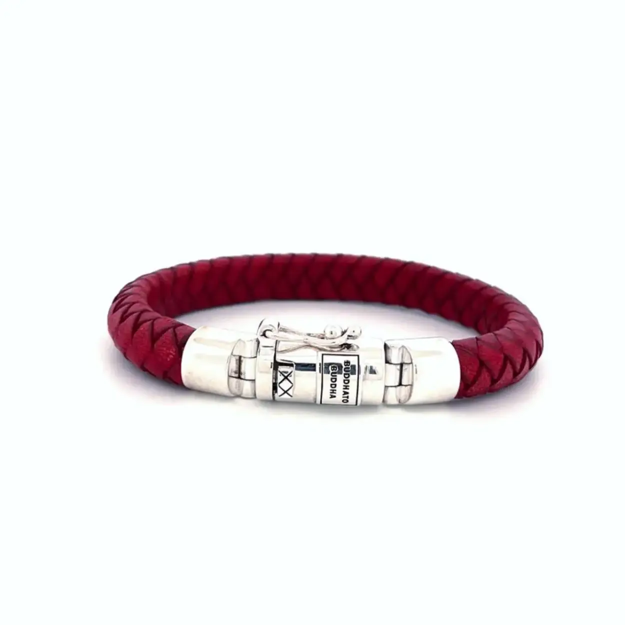 180RD D Ben Small Leather Red, armband