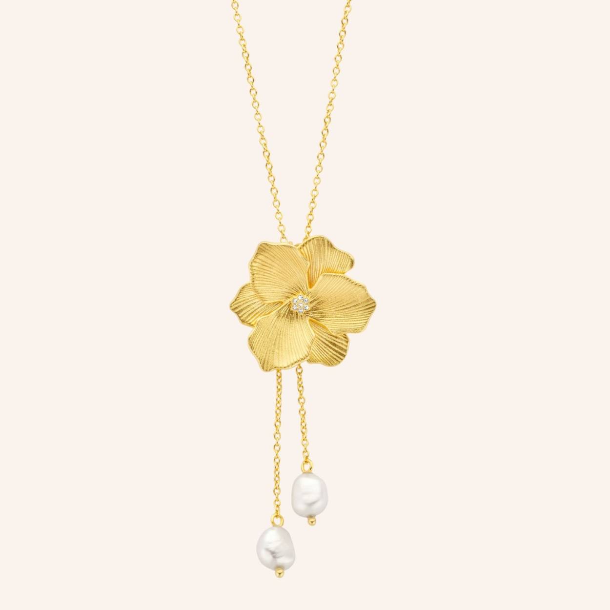 Zilver Vergulde ketting met hanger
0.0210 ct
