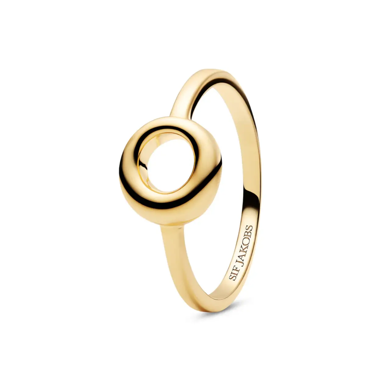 RING SELENE 18K GOLD PLATED, WITH A POLISHED SURFACE (54).
De specificaties zijn als volgt:
Ringmaat: 54