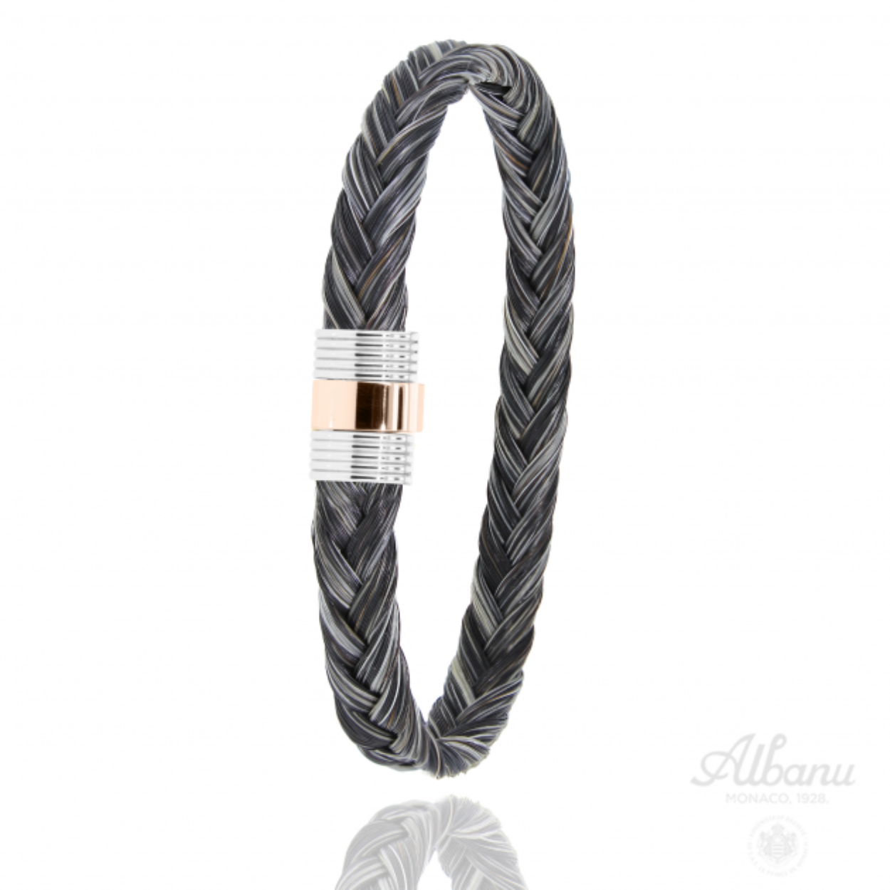 Albanu armband Horse braid 19cm