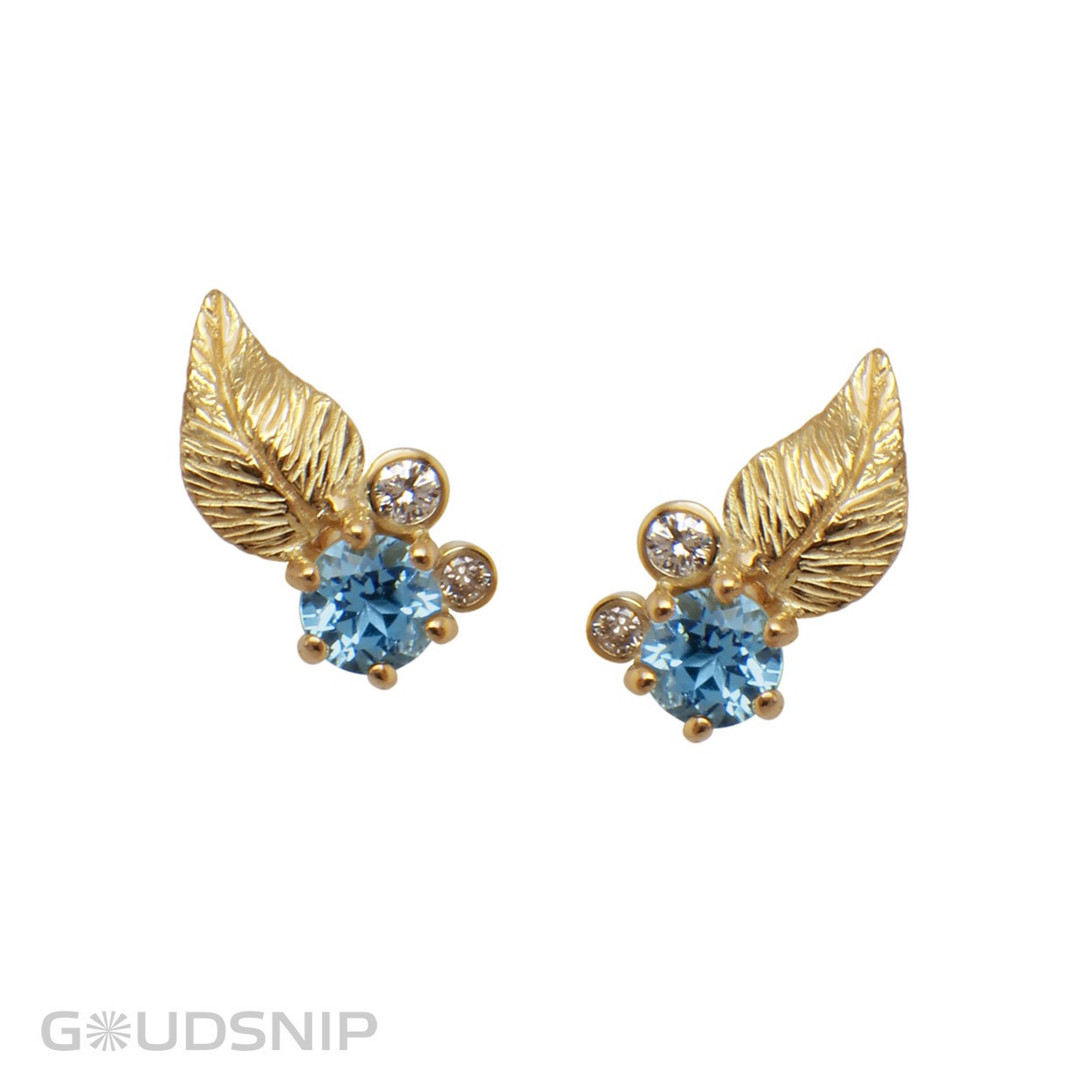 2x 0.04crt diamant en 2x 0.02crt diamant