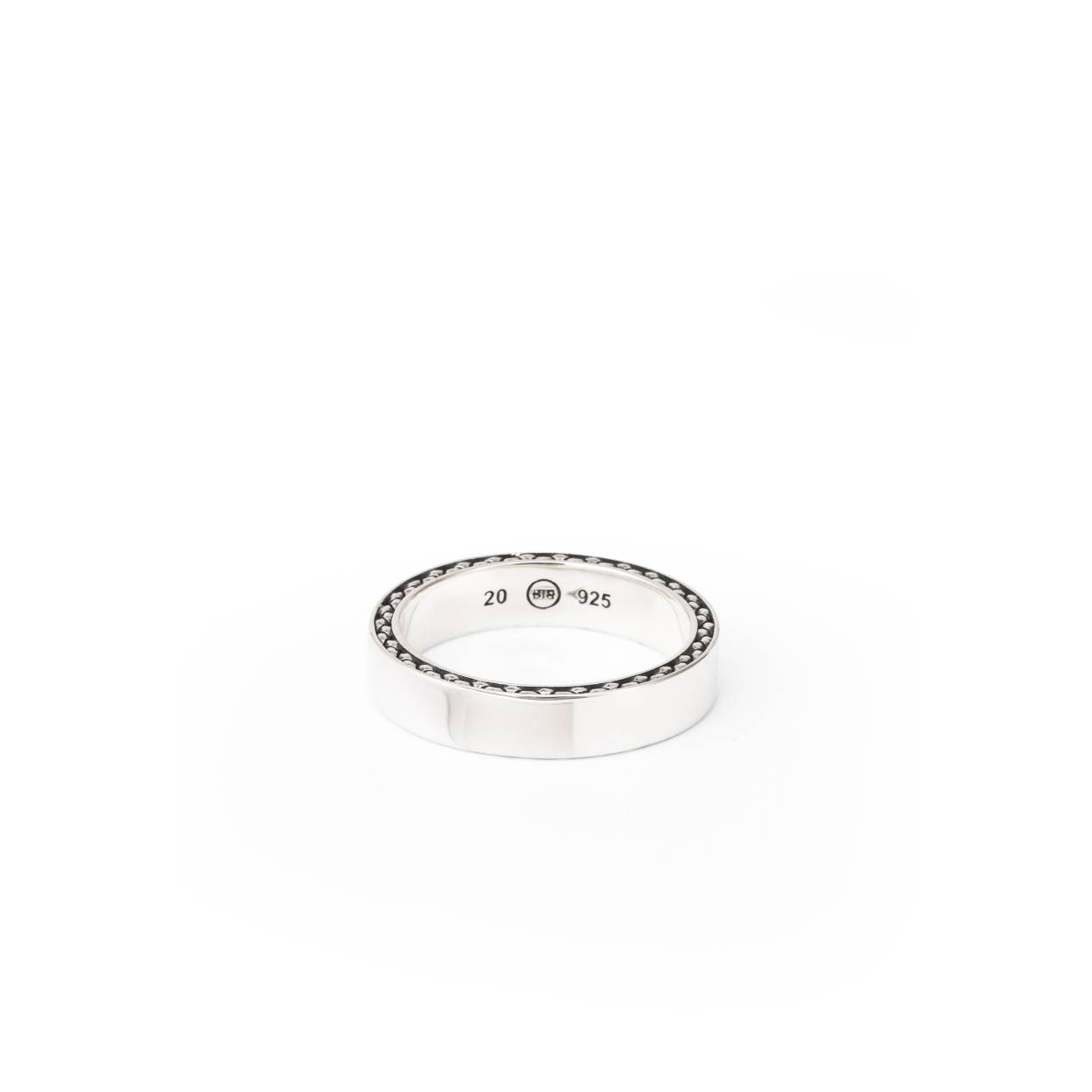 343 19 - George Small Smooth Ring Silver