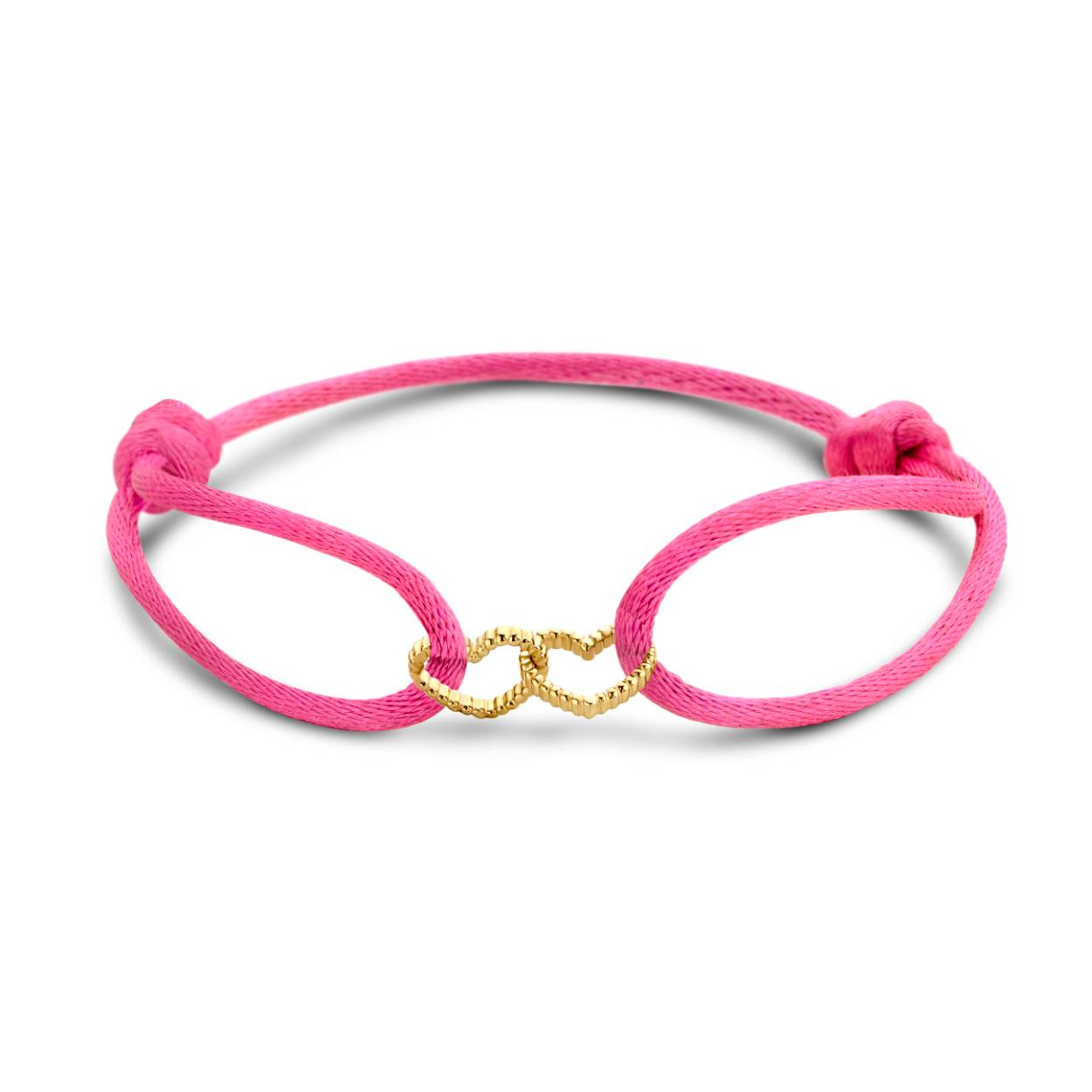 JUST FRANKY DOUBLE OPEN HEART ROZE