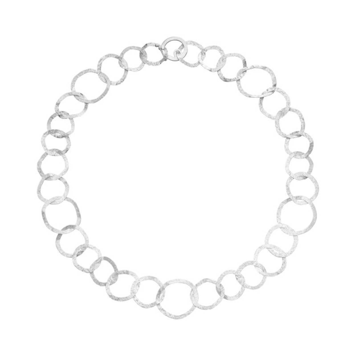 Tezer collier zilver 