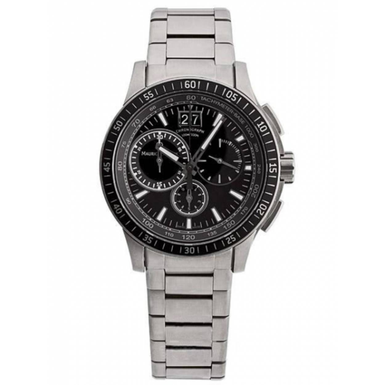 Titanium horloge met Zwitsers uurwerk en saffierglas