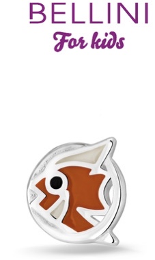 Bellini zilveren kraal vis 567.444
Speciaal voor jonge meiden biedt Bellini een ruime collectie kleine zilveren beads aan (925 zilver). Stel je eigen armband samen en kies je favoriete beads zoals een dolfijn, hondepoot, cupcake of klavertje 4. Met een gekleurde stopper houd je de Bellini beads mooi op hun plek. Elk seizoen introduceert Bellini weer nieuwe vrolijke en kleurrijke beads.