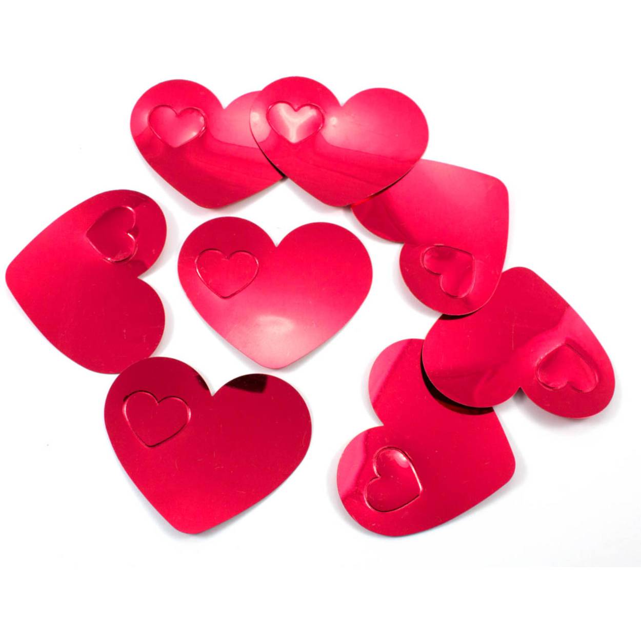Tafelconfetti XL Rode Hartjes. Inhoud: 14 gram confetti. Bijvoorbeeld te gebruiken tijdens de volgende feestgelegenheid/feestgelegenheden: Valentijnsdag, Moederdag en Bruiloft. Afmetingen van dit artikel: 8 x 6,5 cm. Het artikel is gemaakt van plastic.