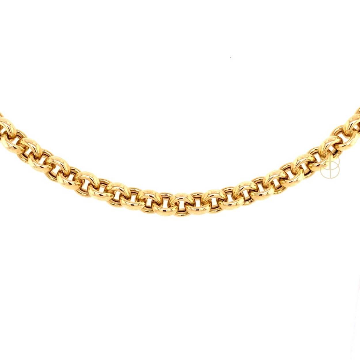 14-karaats geelgouden armband.
Lengte: 19 cm.