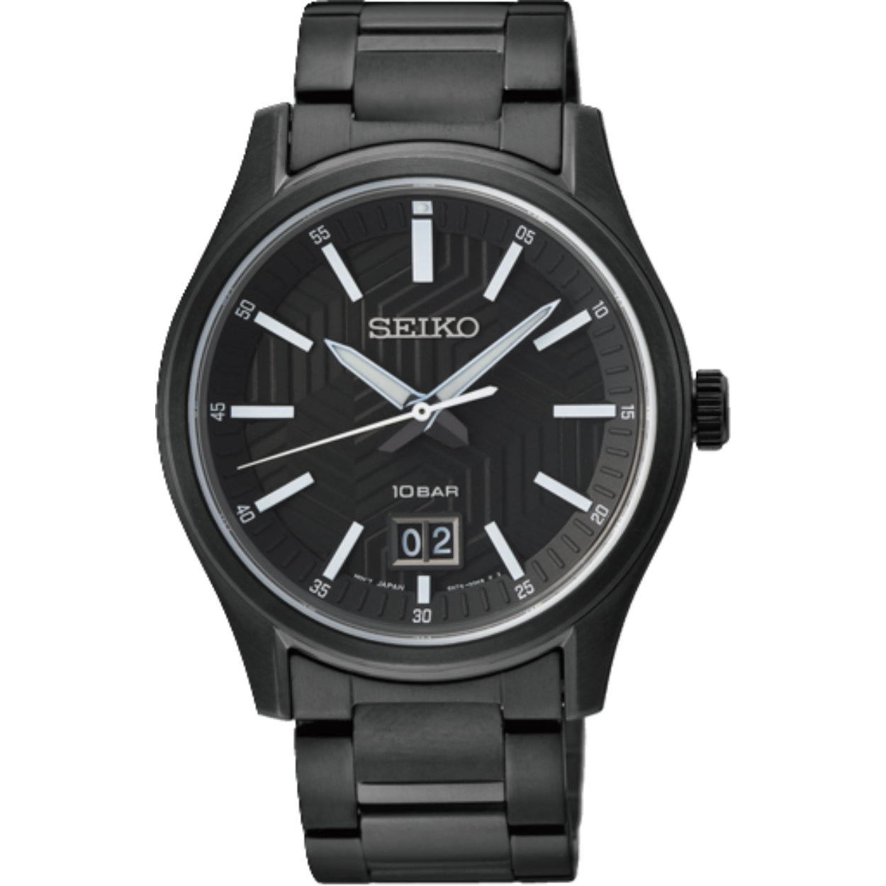 Het Seiko kaliber 6N76 is een analoog Quartz kaliber met datumweergave dat functioneert op een batterij. Het Seiko Quartz horloge is heel accuraat. Alle Quartz horloges van Seiko worden met kwik-vrije batterijen geleverd, een milieuvriendelijke keuze passend binnen Seiko's Clean Energy Concept.