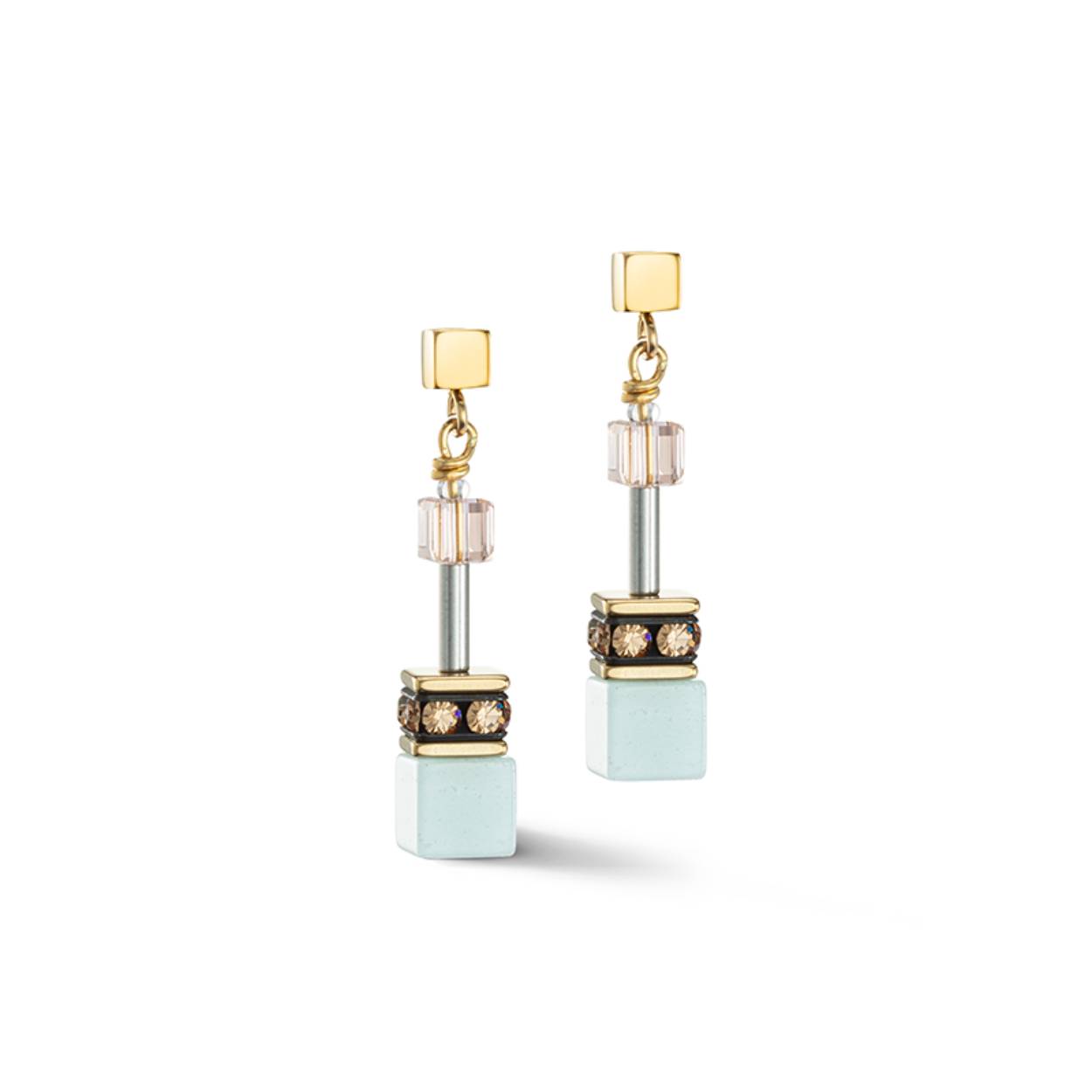 GeoCube Iconic Precious earrings Multicolour