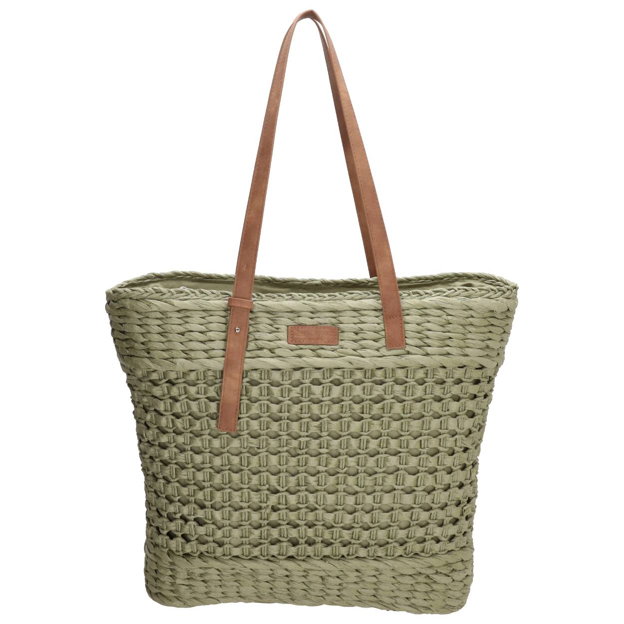 Deze toffe schoudertas komt uit de Natural Life collectie van PE Florence. En hoe leuk is deze schoudertas! De schoudertas krijgt een gezellige uitstraling door de gevlochten look. De tas heeft ruimte voor al jouw essentials, zo kun je ze gemakkelijk met je meenemen. Je draagt de tas aan de verstelbare schouderband, zo draag je de schoudertas op jouw manier. Ben jij al helemaal fan van deze mooie schoudertas?

De eigenschappen van deze schoudertas zijn: 


Verstelbare handvaten
Hoofdvak met ritssluiting