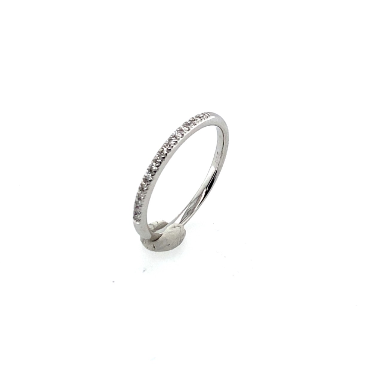 witgouden sider met 0.10 crt briljant