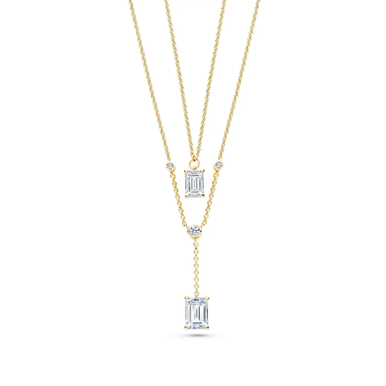 Icon Octagon double chain
