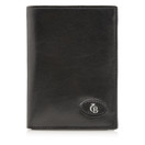 Zeer praktische leren RFID billfold portefeuille met voldoende ruimte voor papiergeld en een apart vakje voor het kleingeld. De leren herenportemonnee is daarnaast voorzien van 9 creditcardvakjes en een apart rijbewijs-vakje. De Gaucho collectie is uitgerust met een high-tech folie, dat het uitlezen van de persoonlijke gegevens via de RFID-chip op uw pasjes verhindert. Deze luxe billfold portefeuille uit de Gaucho-serie van Castelijn & Beerens is gemaakt van stierenleer behandeld met een transparante verfstof en afgewerkt met het sierlijke C&B-logo in een leren ovaaltje.