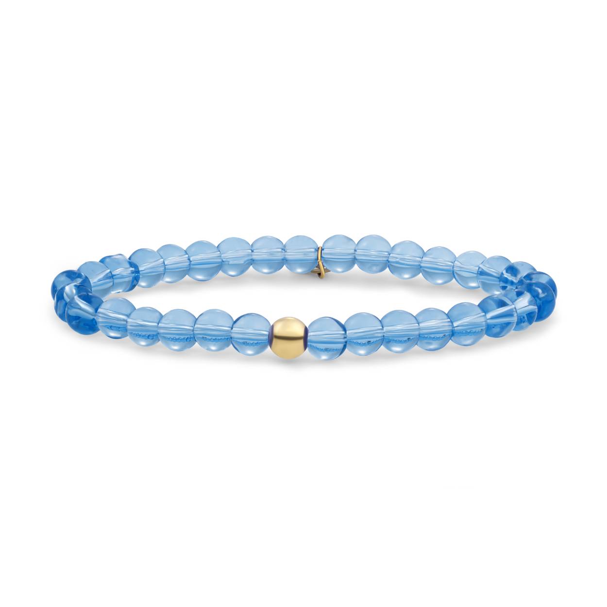 Sparkling Jewels armband Saturn Large Bracelet Aquamarine Quartz