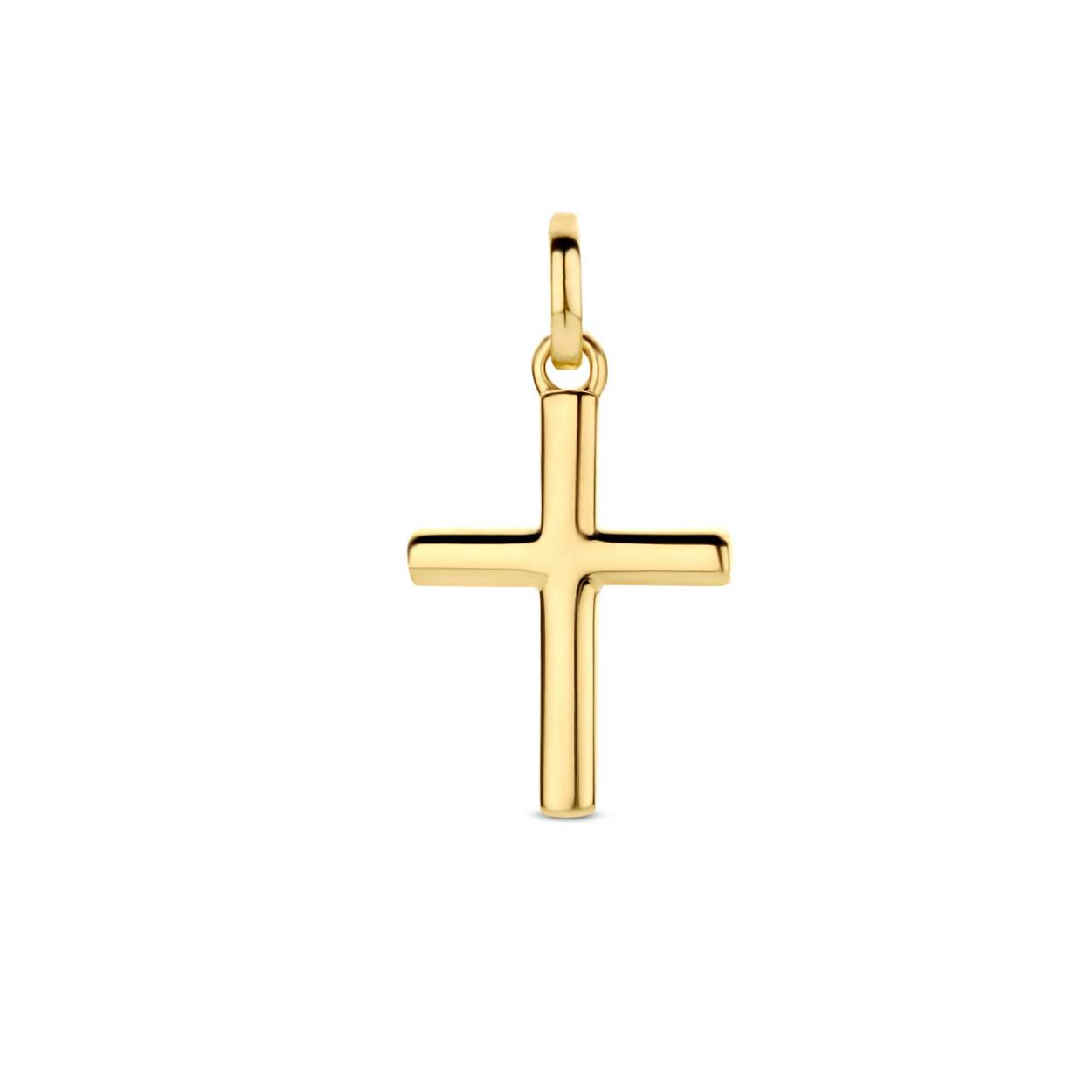 14K gouden kruisje 