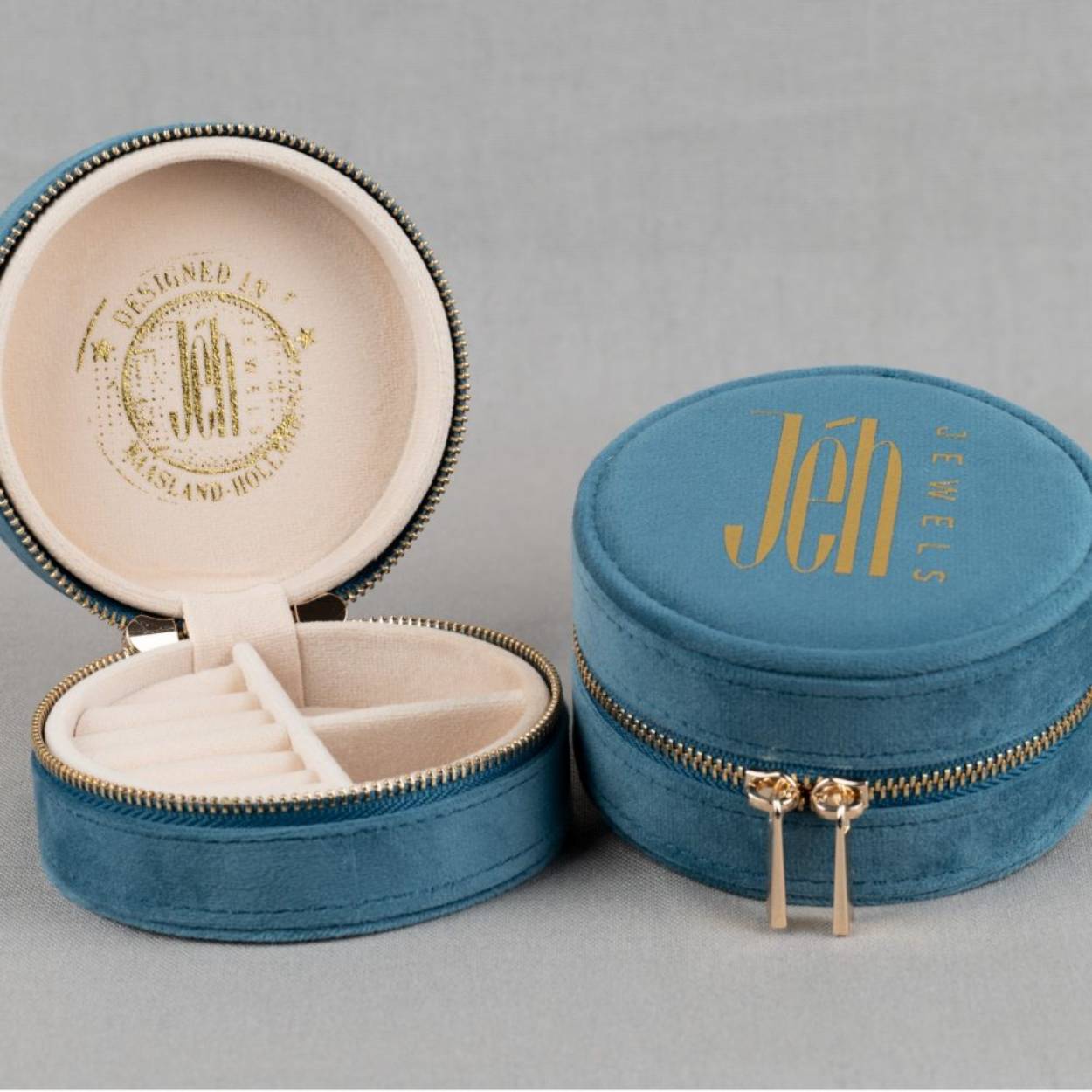 Jeh Jewels Travelcase Petrol blauw