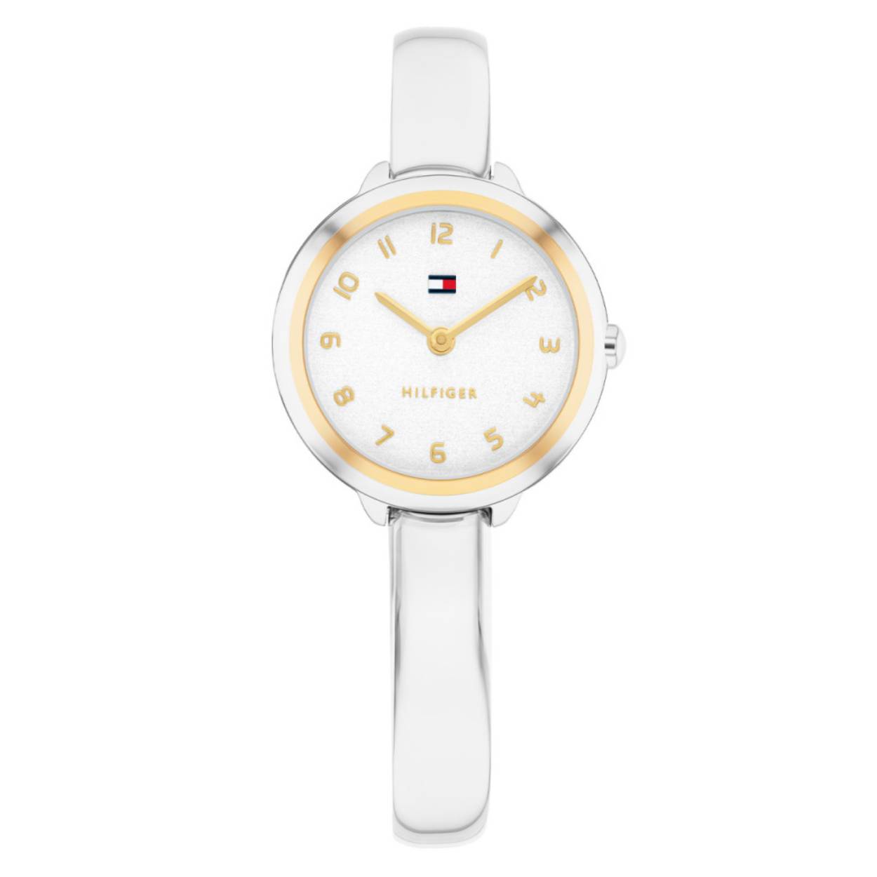 Zilverkleurig stalen horloge