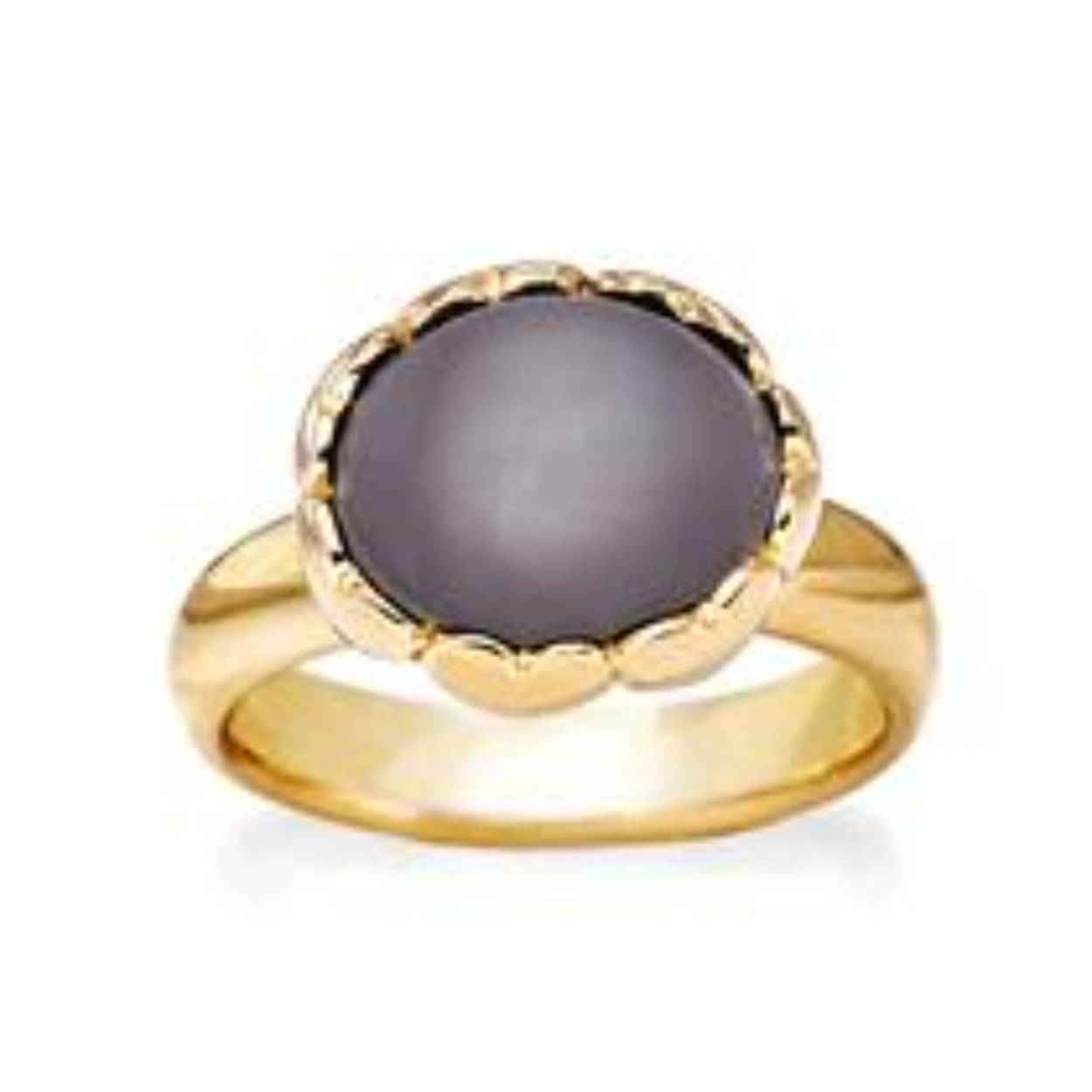 zilver vergulde ring