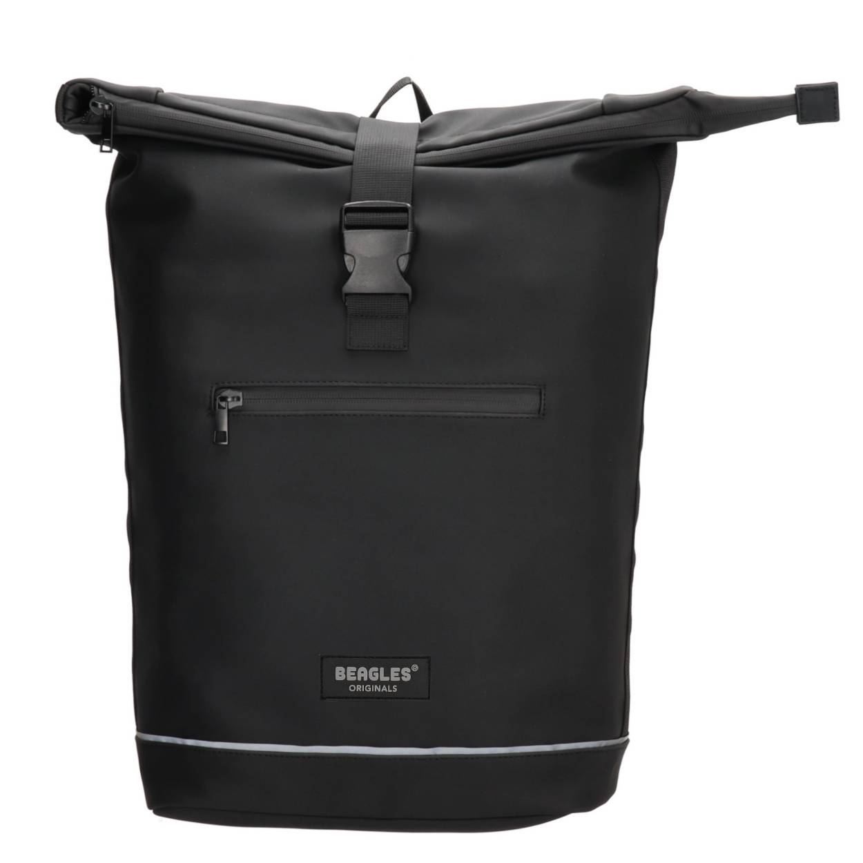 Deze rugtas van Beagles is dé ideale tas! Hij is niet alleen waterdicht, maar deze tas ik ook nog eens groot genoeg om veel spullen mee te nemen op bijvoorbeeld een lange wandeling. Ook is de tas enorm trendy en heeft hij sportieve looks. De tas is gemaakt van polyester. 