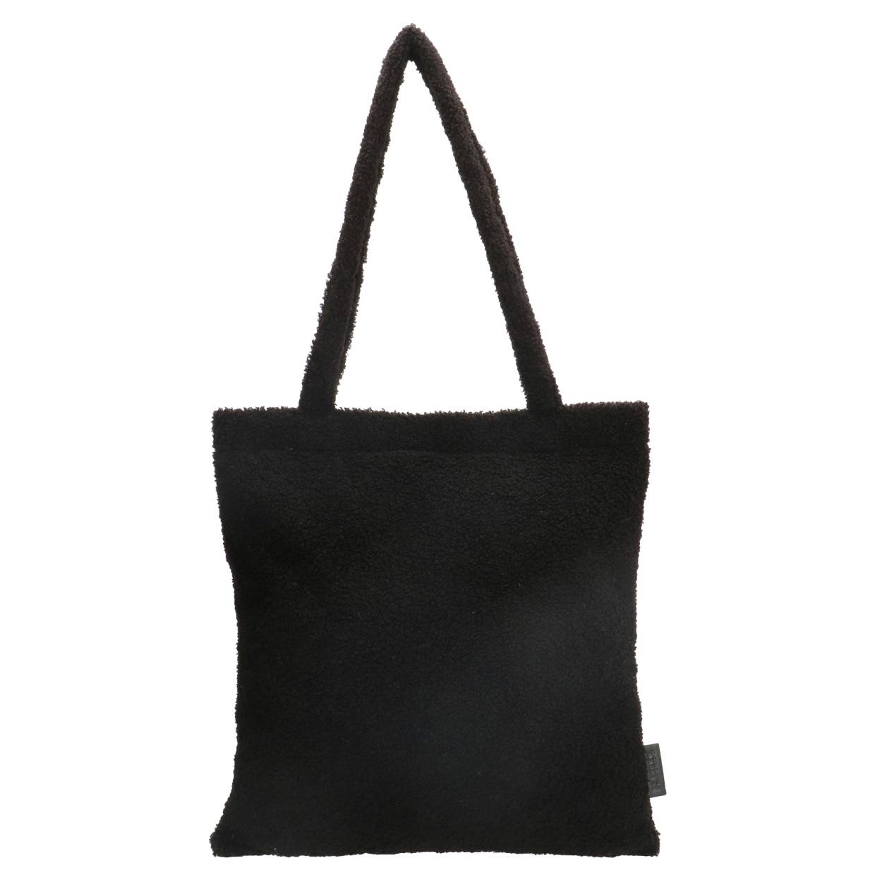Vlotte shopper van Beagles met wollen look