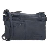 ENRICO BENETTI SCHOUDERTAS BLAUW imitatie leder