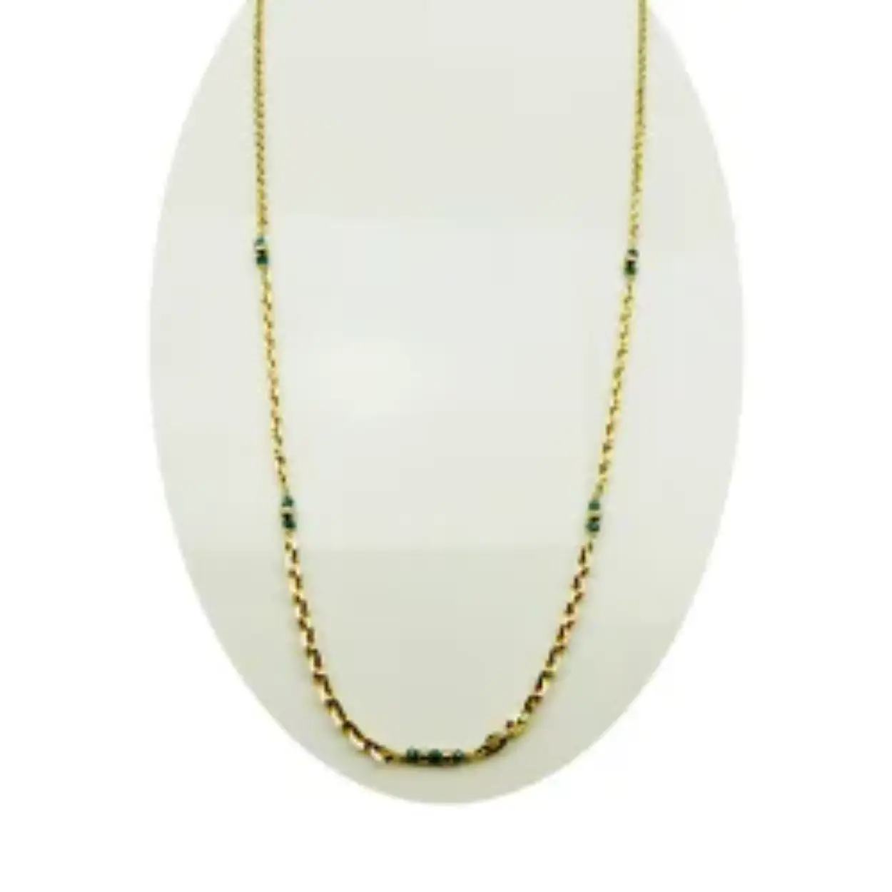 14K gegradueerde ketting met facetten blauw groen ruwe diamanten
De ketting is in volgorde gemaakt (van 0,4 tot 0,6 mm) met onze populaire spiegelankerketting - aan alle kanten gediamanteerd / gefacetteerd, daarom veel glanzender / glitteriger dan gewone ankerkettingen - zeer opwindende look. Ook versierd met 11 gefacetteerde ruwe diamanten.
