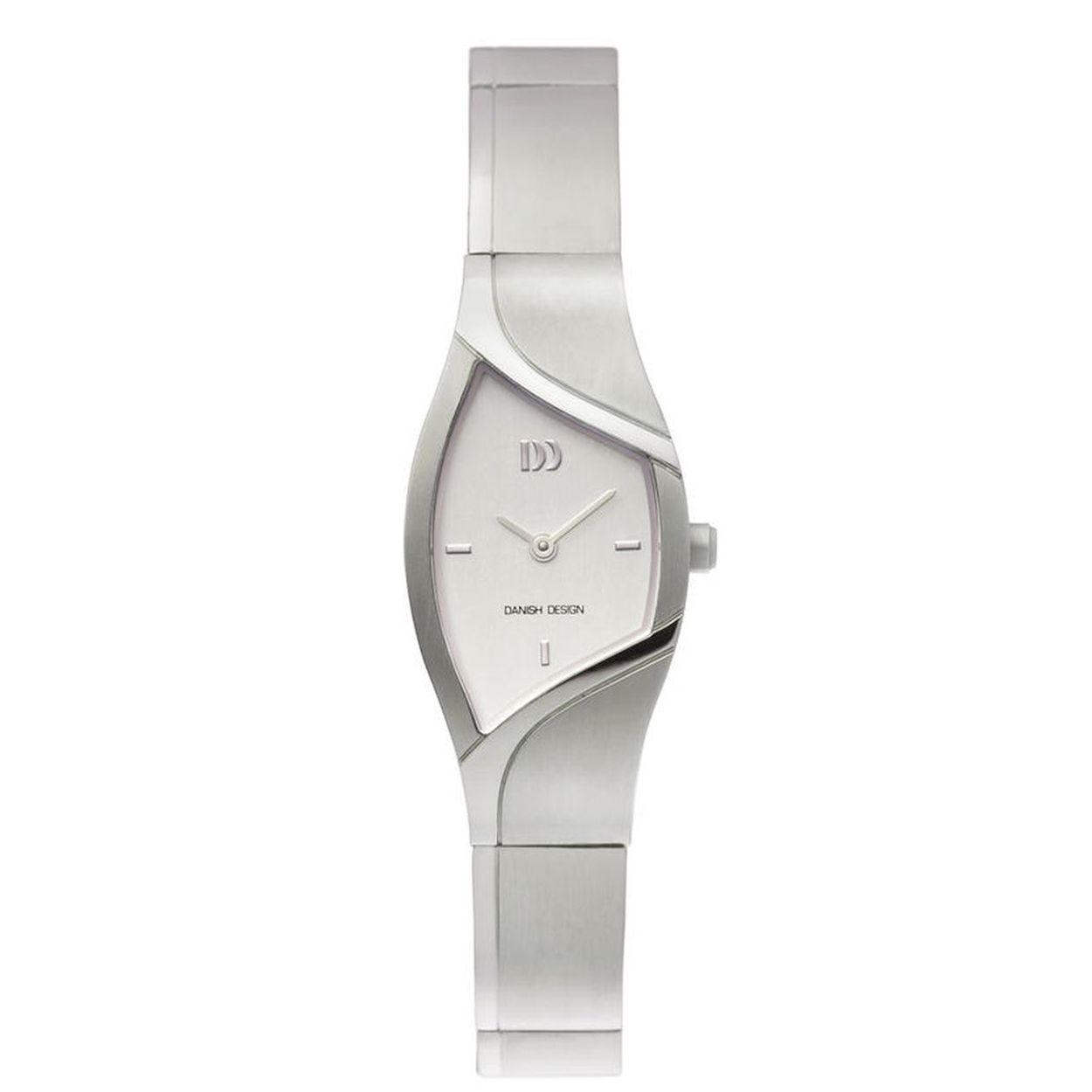 Danish Design horloge IV62Q839 dames titanium 

- band titanium zilver
- wijzerplaat zilver met zilvere streepjes
- geschikt voor mensen met een allergie
- draagcomfort door licht gewicht
- spat waterdicht: handenwassen, regen
- exclusief materiaal
- bijzonder sterk
- quartz
- maat kast 20mm