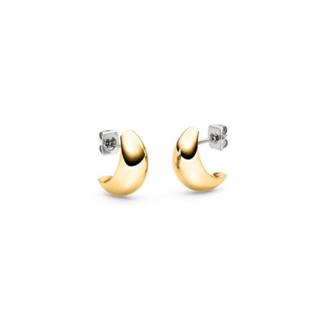 Boccia oorstekers van titanium goldplated