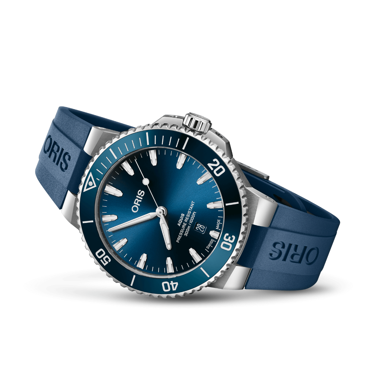 De Aquis van Oris is een populair duikershorloge met een robuuste kast en band, een stijlvol design en doordachte functies. Het is goed afleesbaar in alle omstandigheden en combineert een stoere uitstraling met elegantie. Hierdoor is het zowel geschikt voor sportieve activiteiten als dagelijks gebruik, en zelfs als dresswatch.