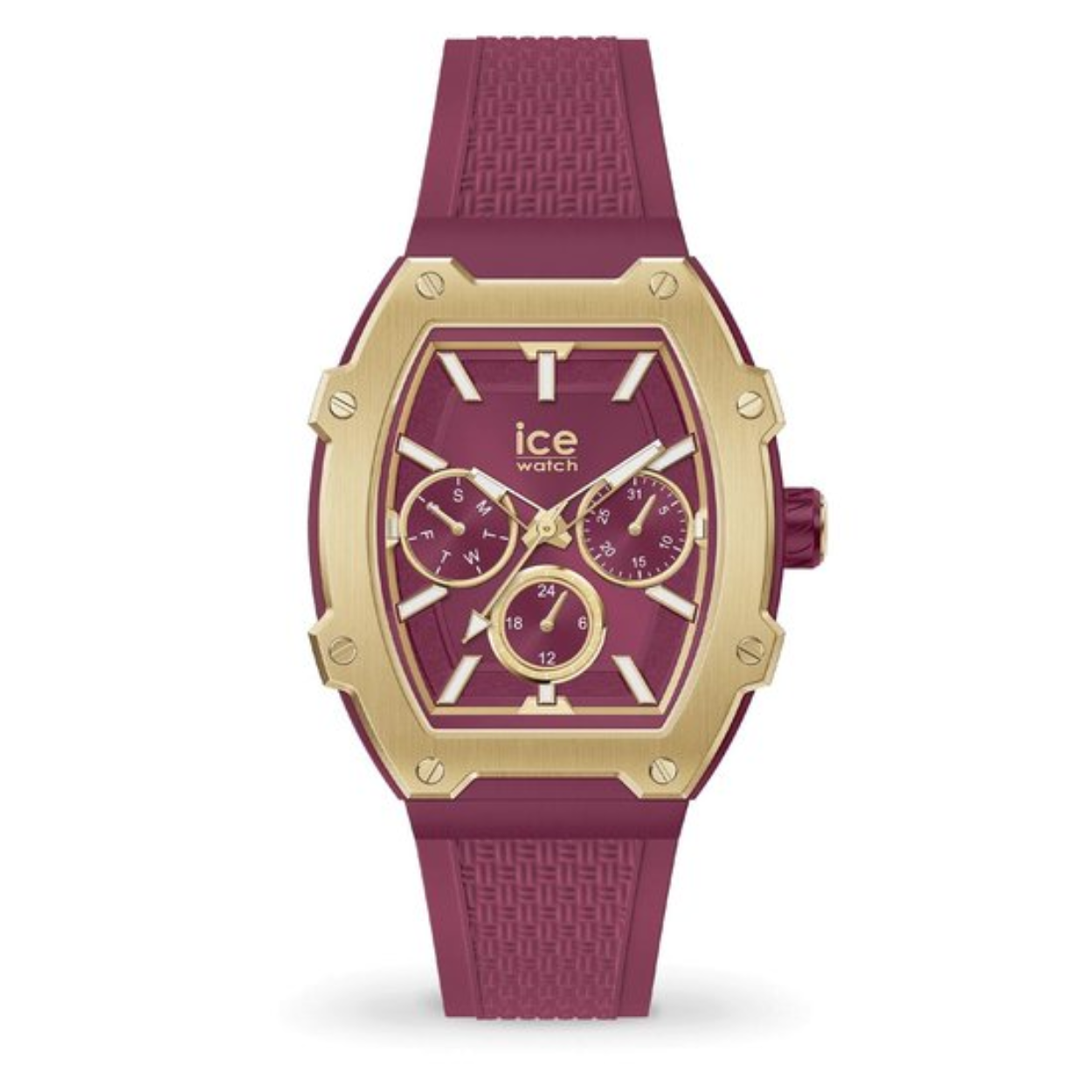 Dit is een horloge van het merk Ice-Watch. De bandkleur van dit horloge is rood.