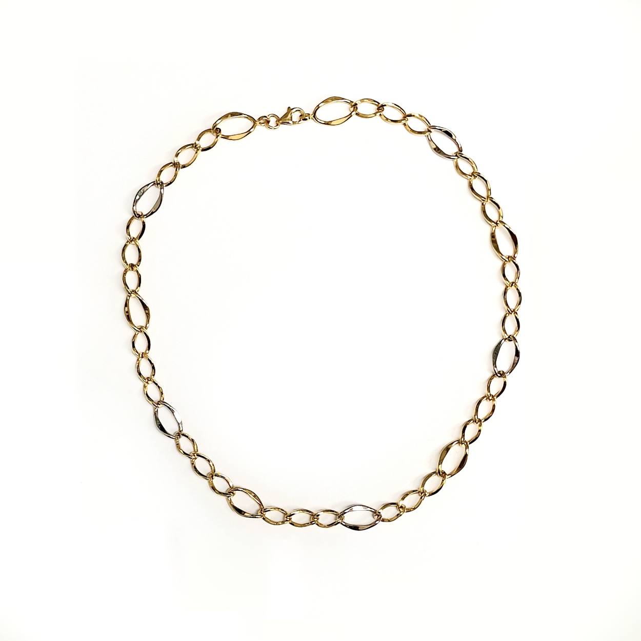 Choker met grote open schakels