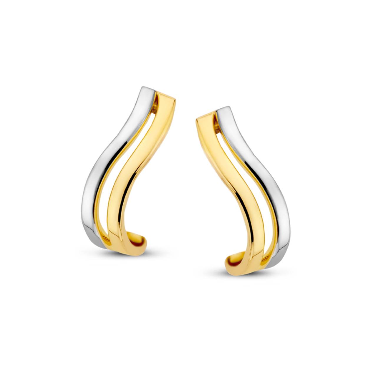 295195 Joy & Julia 14k gouden oorstekers